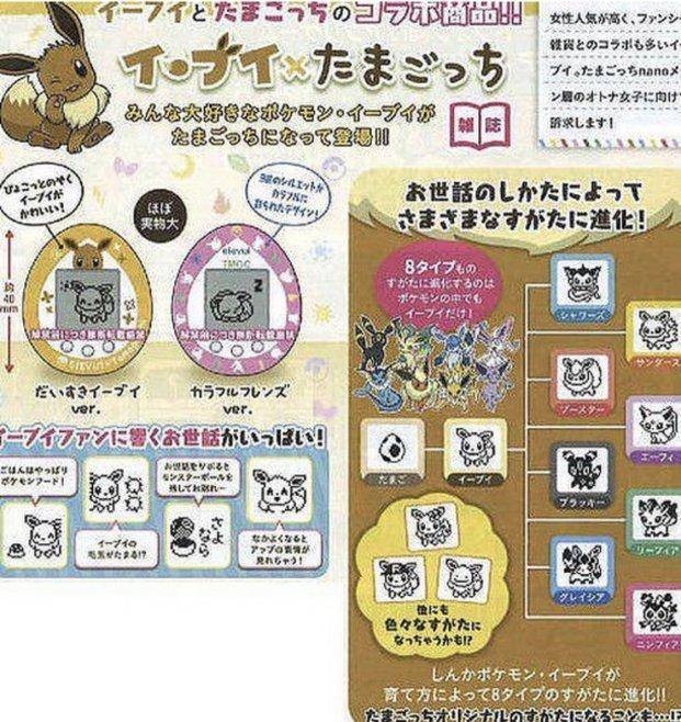 Pokémon y Tamagotchi vuelven a unirse en una edición especial de Eevee 1
