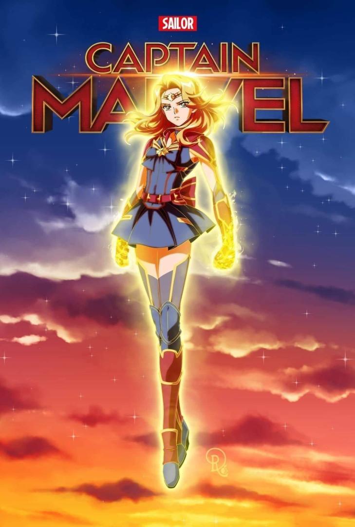 Sailor Moon y Wonder Woman, los modelos de vida de Captain Marvel 2