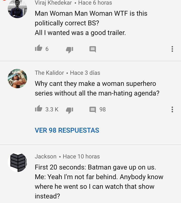 El trailer de Batwoman es bombardeado por hombres ofendidos 2