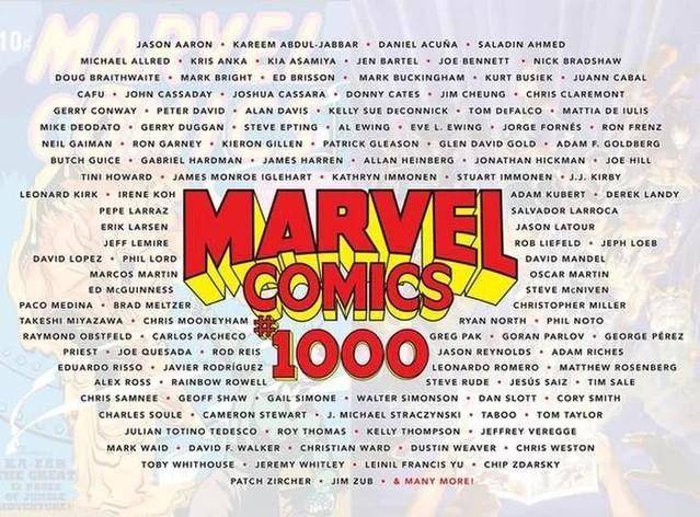 Marvel Comics#1000 (2019)