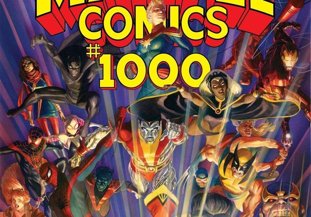 Se anuncia la alineación del Marvel cómics #1000