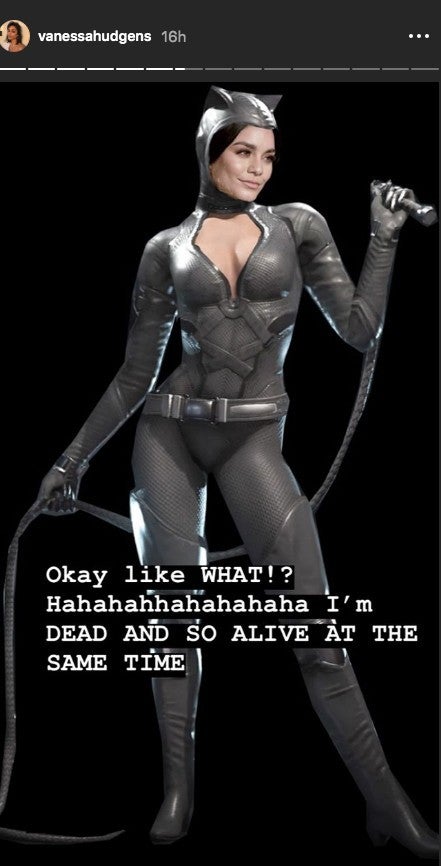 Vanessa Hudgens está de acuerdo con ser la próxima Catwoman 4