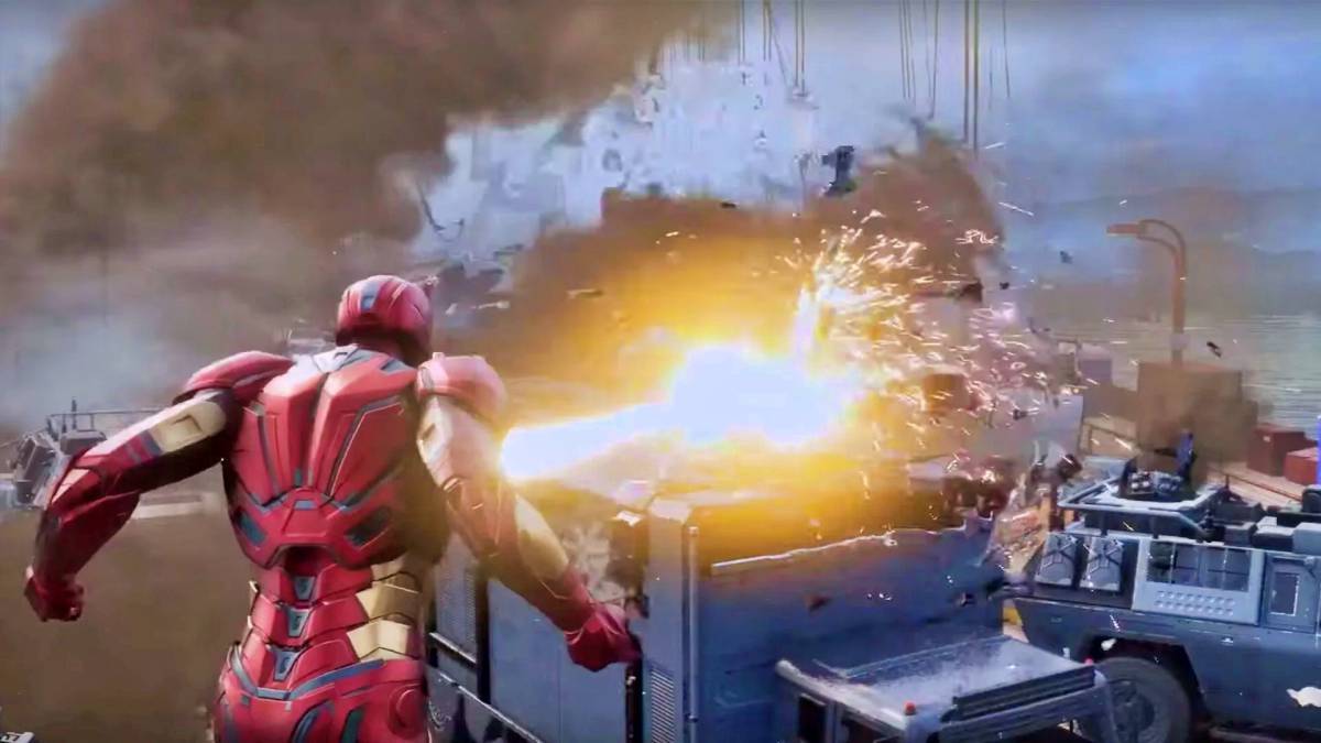 #E32019 Primeras impresiones de Marvel's Avengers: A-Day 8