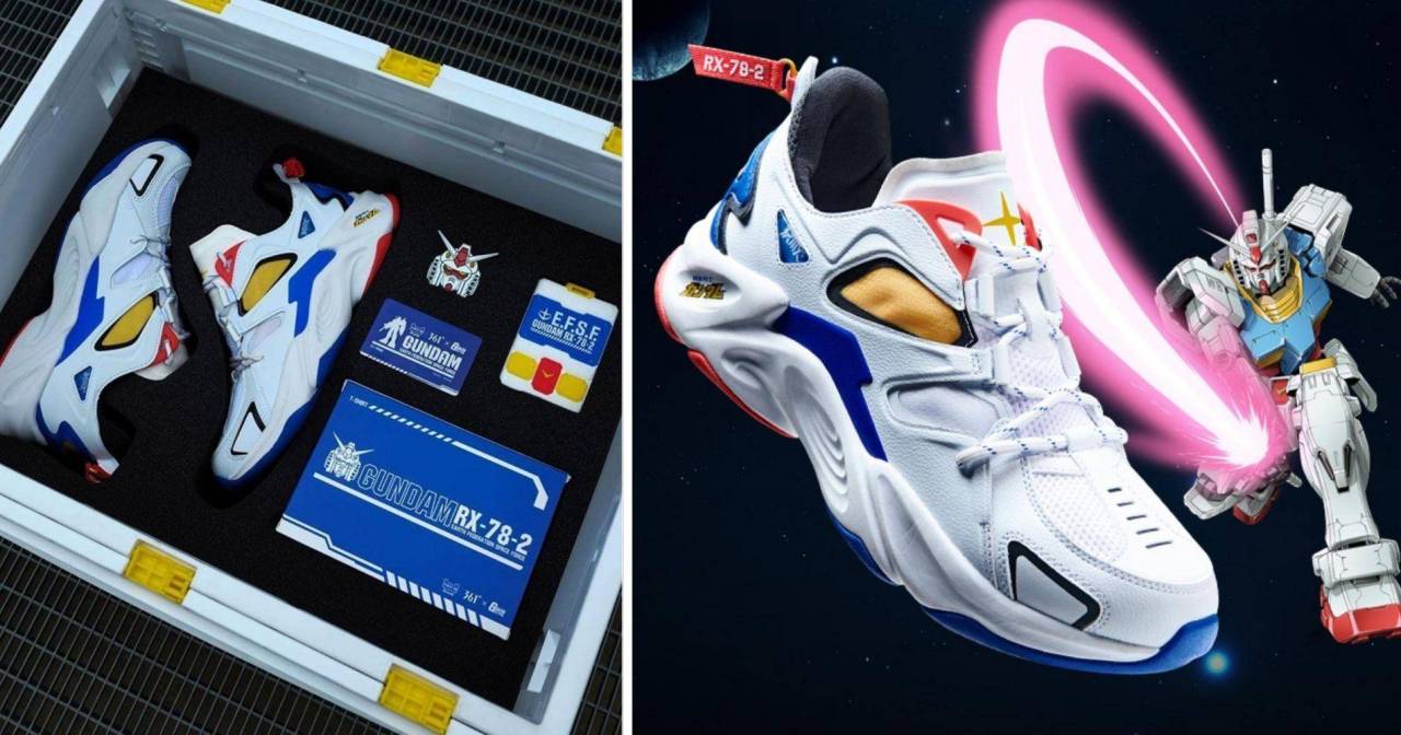 Mobile Suit Gundam lanza sus tenis oficiales