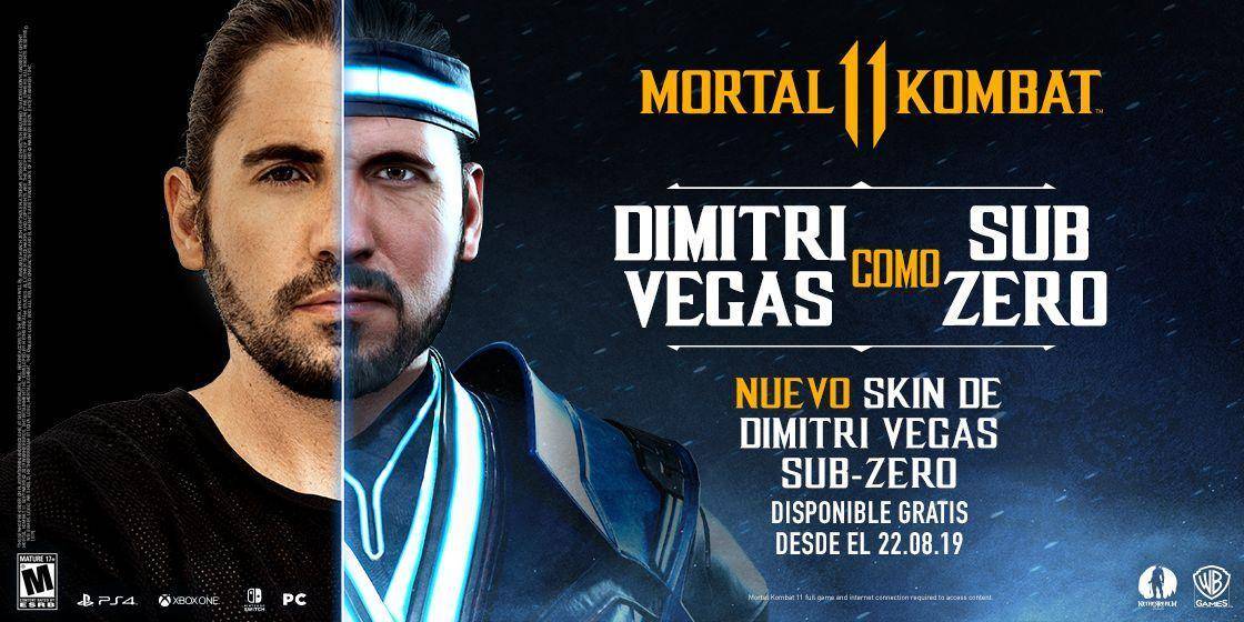 Nuevo Skin temático para Sub Zero de Dimitri Vegas 1