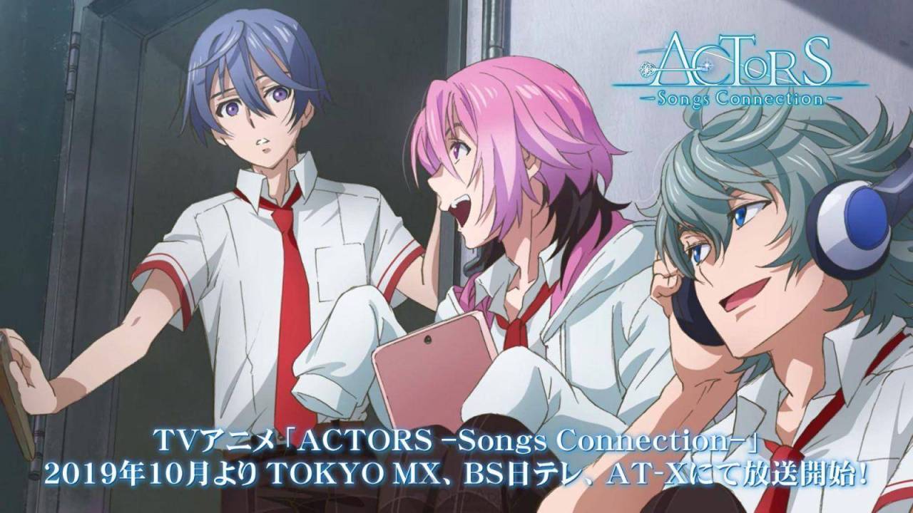 Nuevo vídeo promocional para el anime ACTORS: Songs Connetion