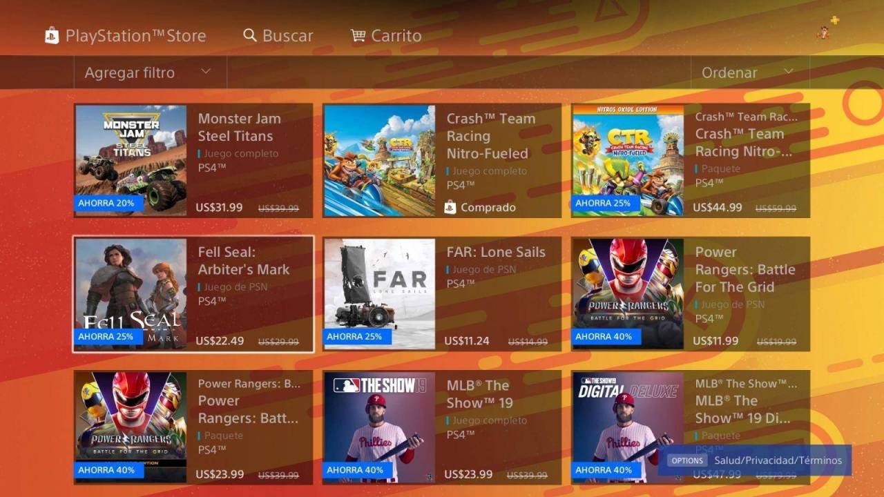 PlayStation Store presenta una nueva venta Flash 20
