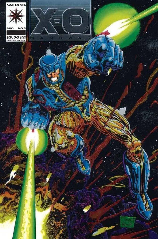 X-O Manowar #0 de 1993 #MESDELOS90