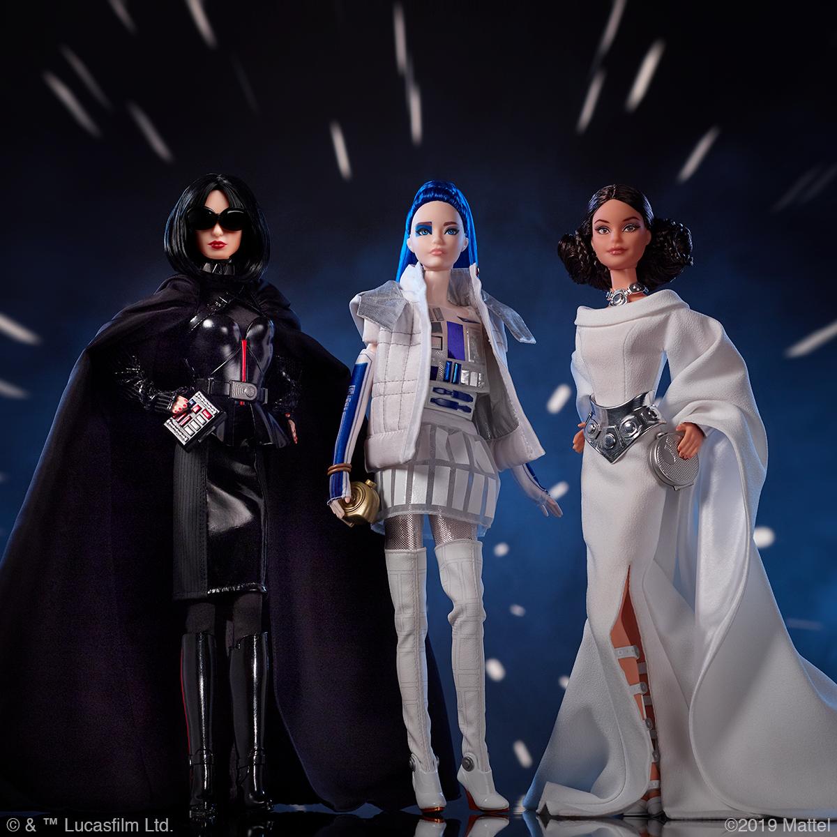 Mattel presenta colección de Barbie inspirada en Star Wars 2