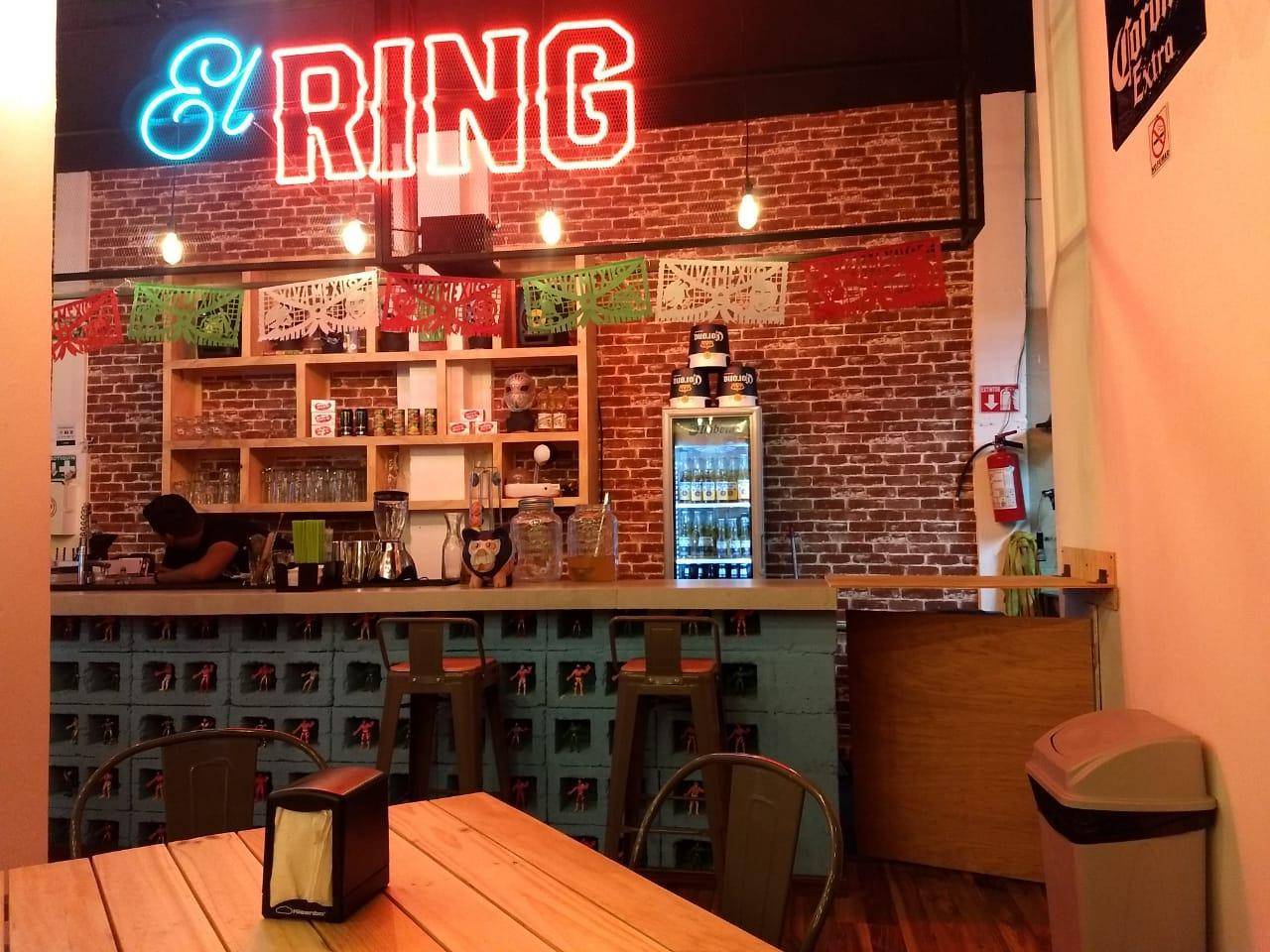 El ring VR Bar
