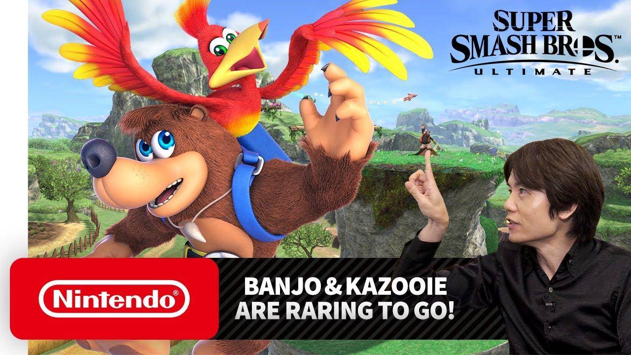 Banjo Kazooie llega a Super Smash Bros Ultimate ¡HOY!