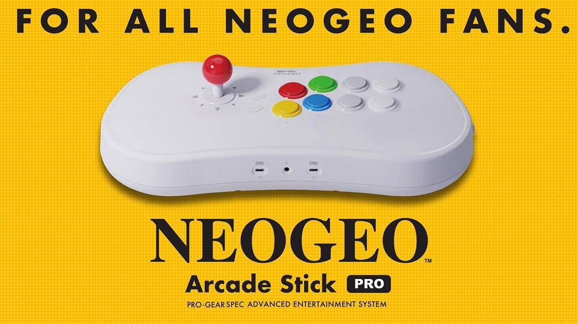 NEO GEO Arcade Stick Pro tendrá 20 juegos de SNK preinstalados 1