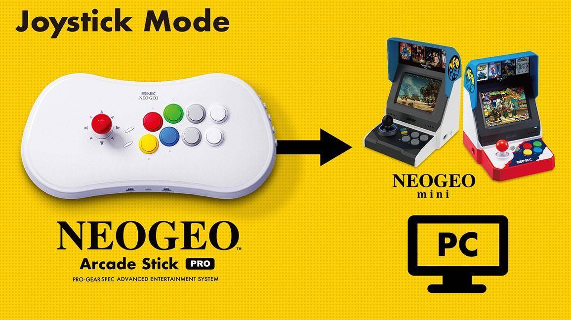 NEO GEO Arcade Stick Pro tendrá 20 juegos de SNK preinstalados 3