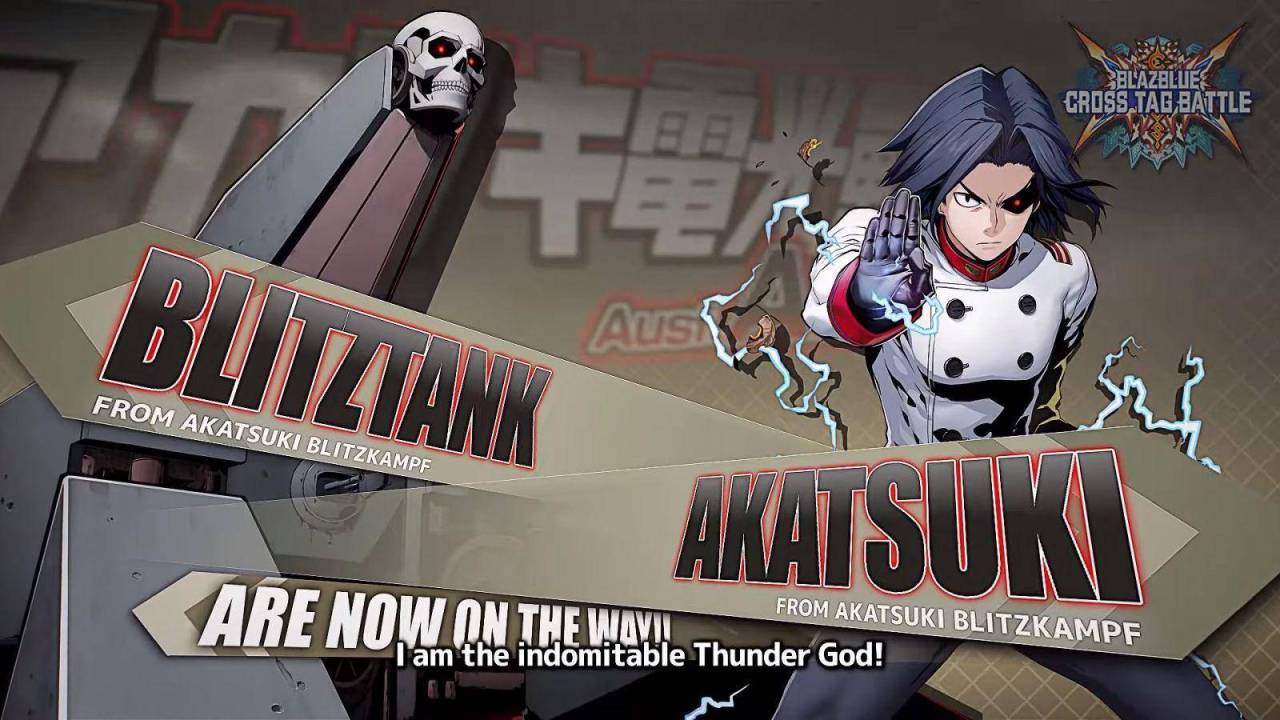 Akatsuki Blitzkampf BlazBlue Cross Tag Battle