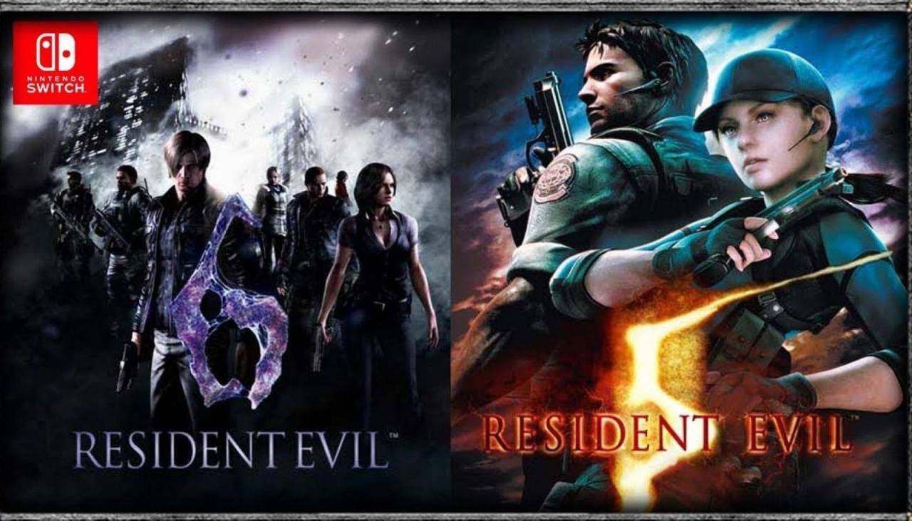 Capcom presenta el tráier de lanzamiento de RE5 y 6 para el Switch