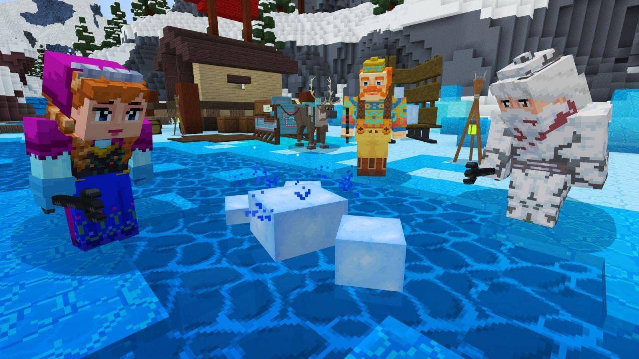 Minecraft Frozen 2