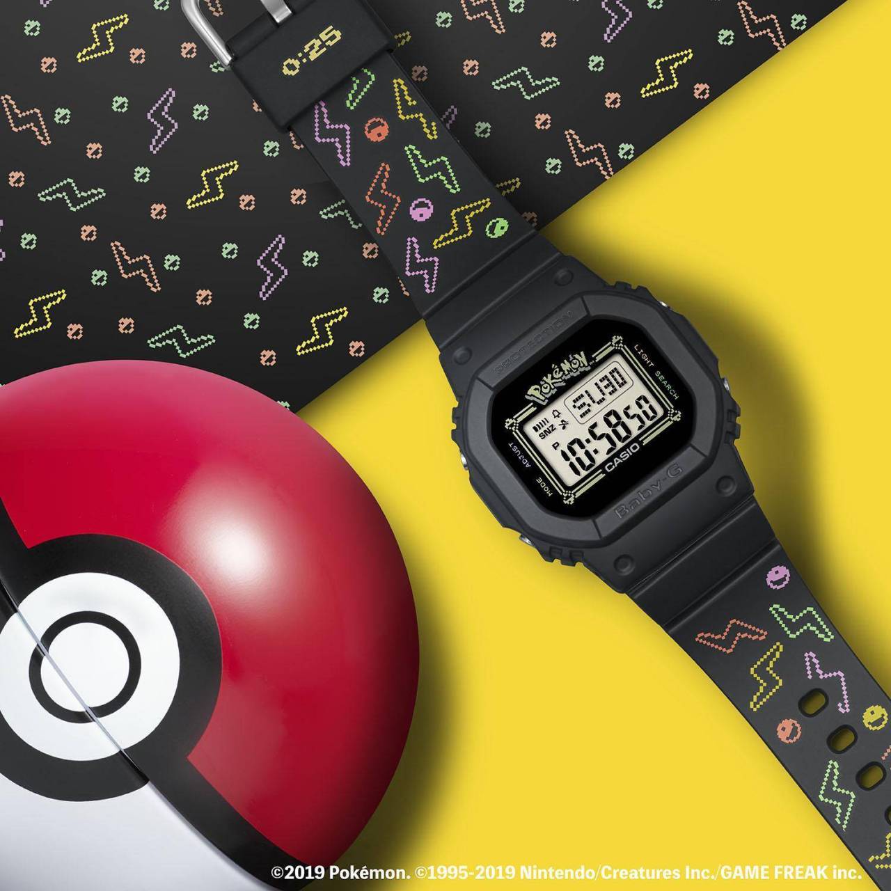 Pokémon Pikachu Casio Baby-G