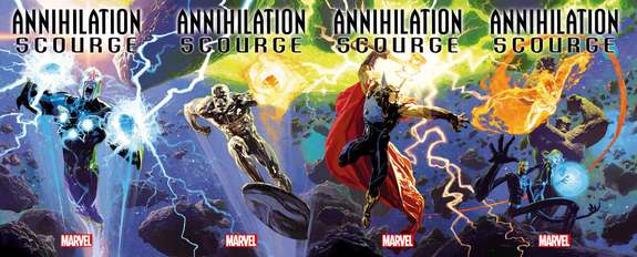 los 4 fantasticos: Annihilation - Scourge