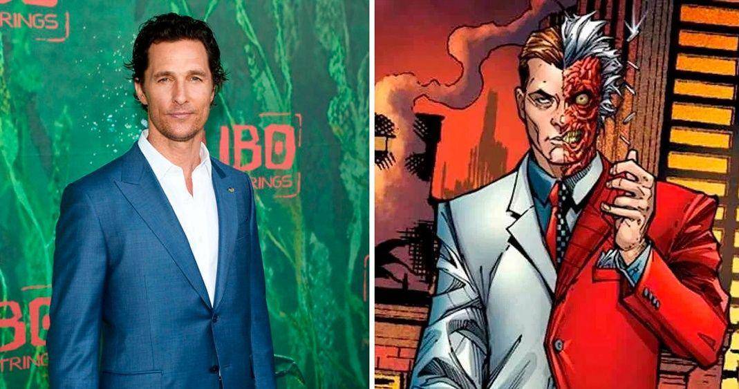 Matthew McConaughey podría ser Dos Caras en The Batman