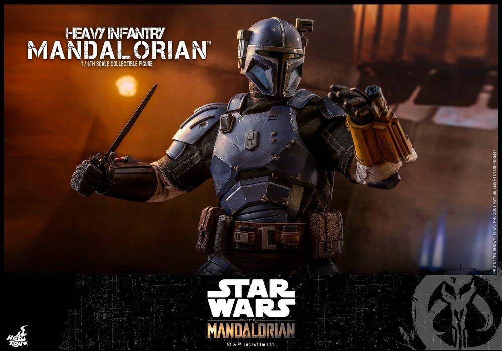 Heavy Infantry Mandalorian by Hot Toys (Póster)