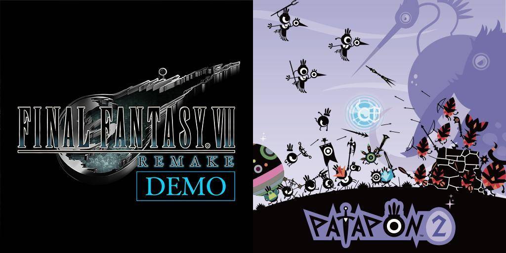 Se acercan los demos de Final Fantasy VII y Patapon 2 al PS4