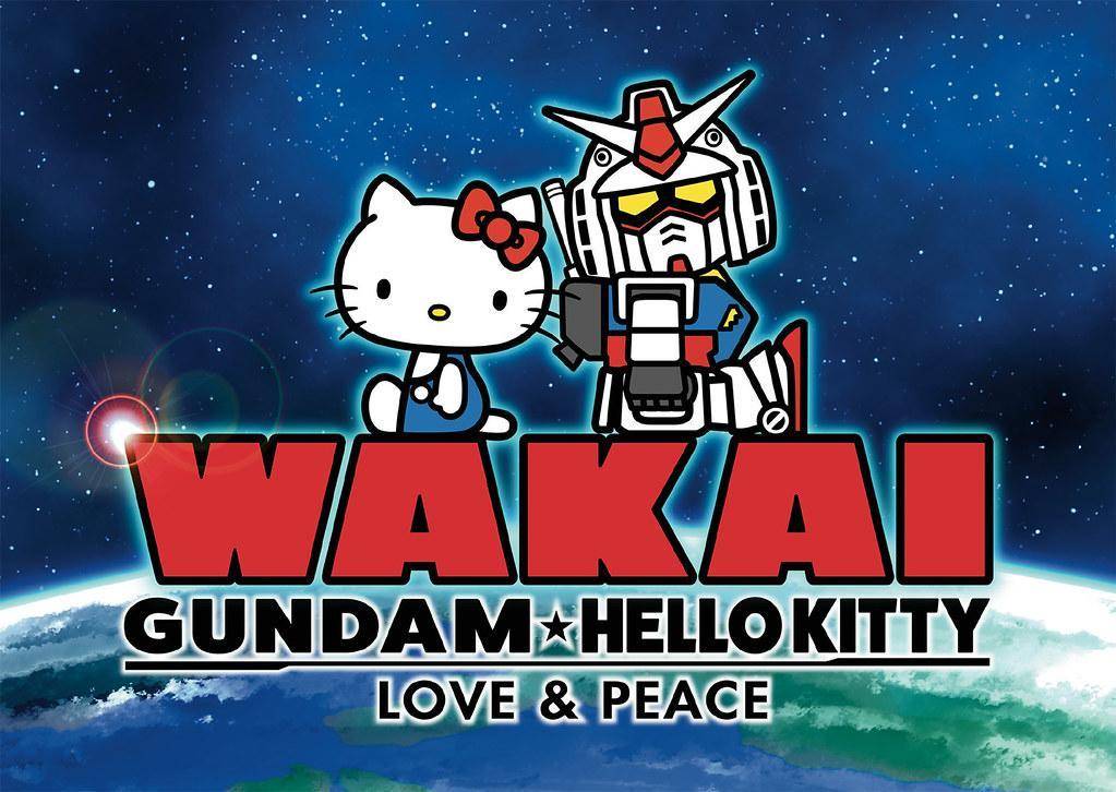 Hello Kitty VS Gundam