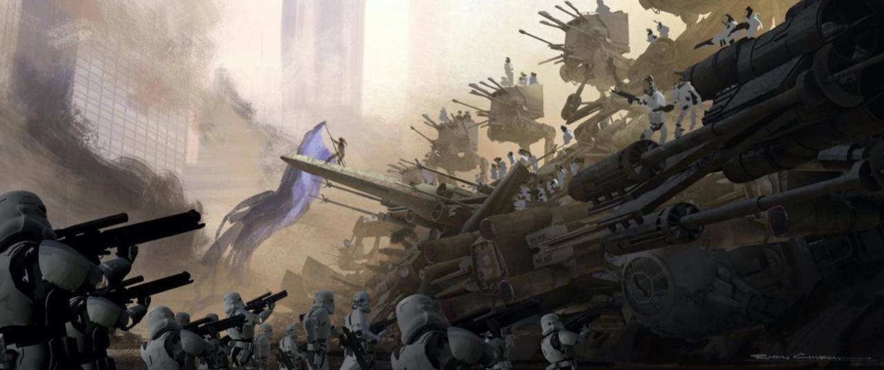 Star Wars: Colin Trevorrow confirma el arte filtrado de 'Duel of Fates' 15