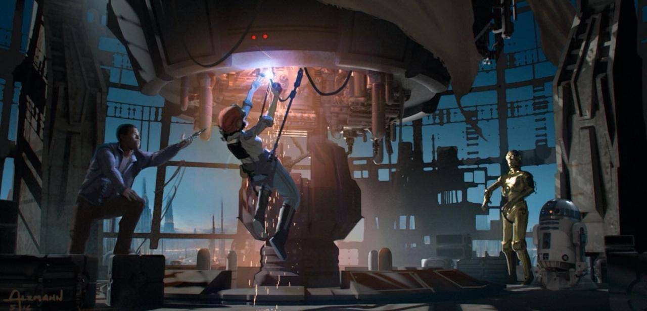 Star Wars: Colin Trevorrow confirma el arte filtrado de 'Duel of Fates' 9