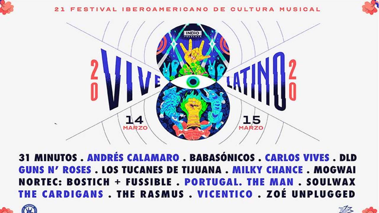 Toda la información del Vive Latino 2020 aquí