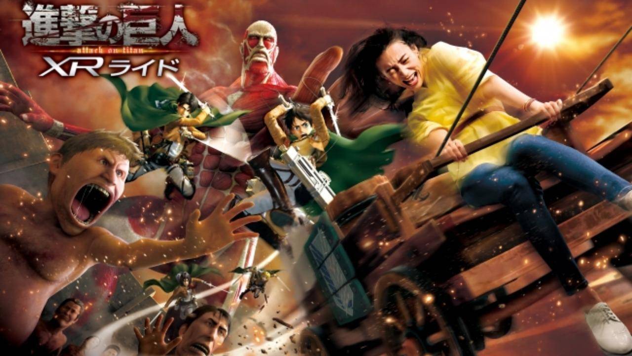 Universal Studio Japan estrena Attack on Titan XR