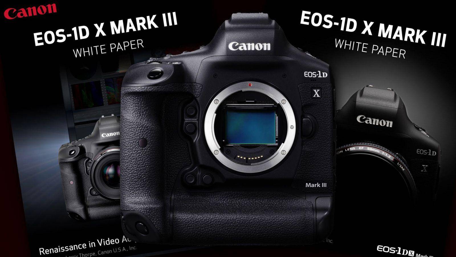 EOS-1D X Mark III la cámara más extrema de Canon