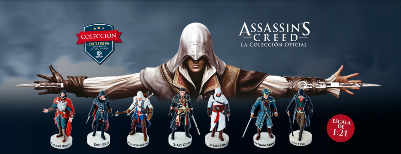 Revive la saga de ‘Assassin’s Creed’ con la increible colección de Ubisoft y Salvat