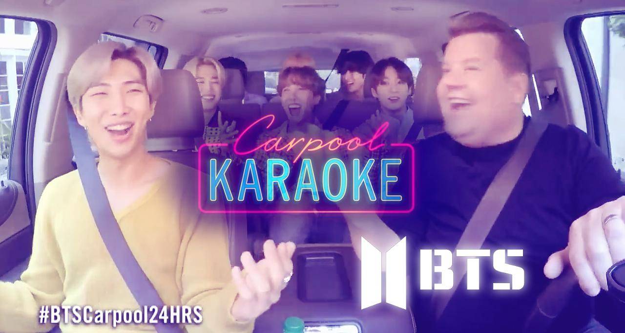 BTS confirma Carpool Karaoke con James Corden