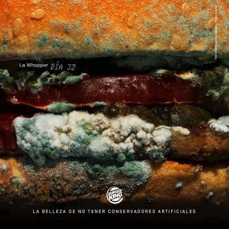 Hamburguesa podrida: La nueva publicidad de Burger King 2