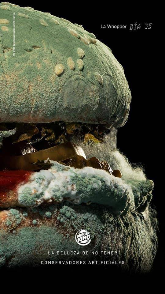 Hamburguesa podrida: La nueva publicidad de Burger King 4