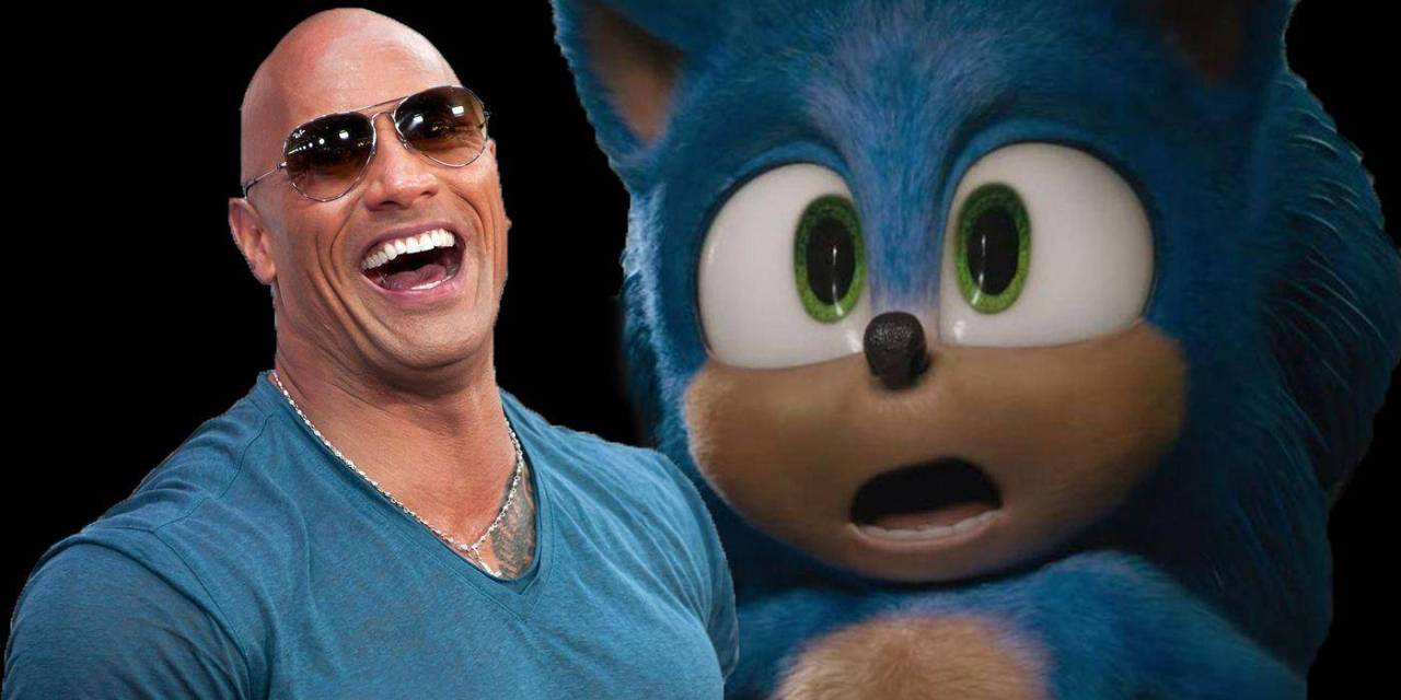 Dwayne Johnson «The Rock» podría estár en Sonic 2