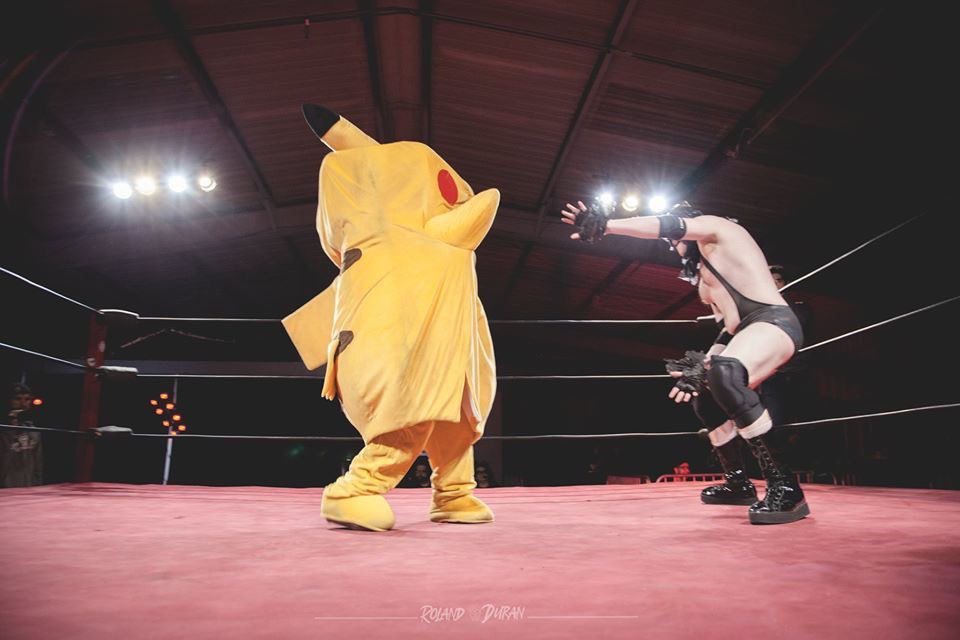 Pikachu Wrestling