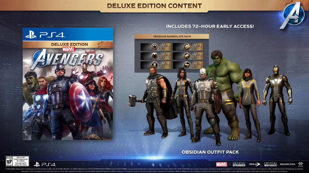 marvels avengers deluxe edition