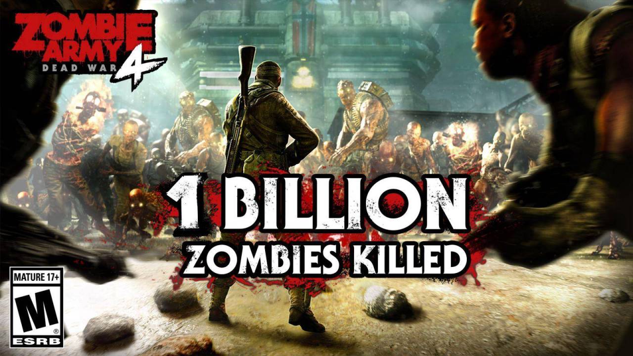 Zombie Army 4: Dead War celebra mil millones de zombies muertos con nuevo tráiler