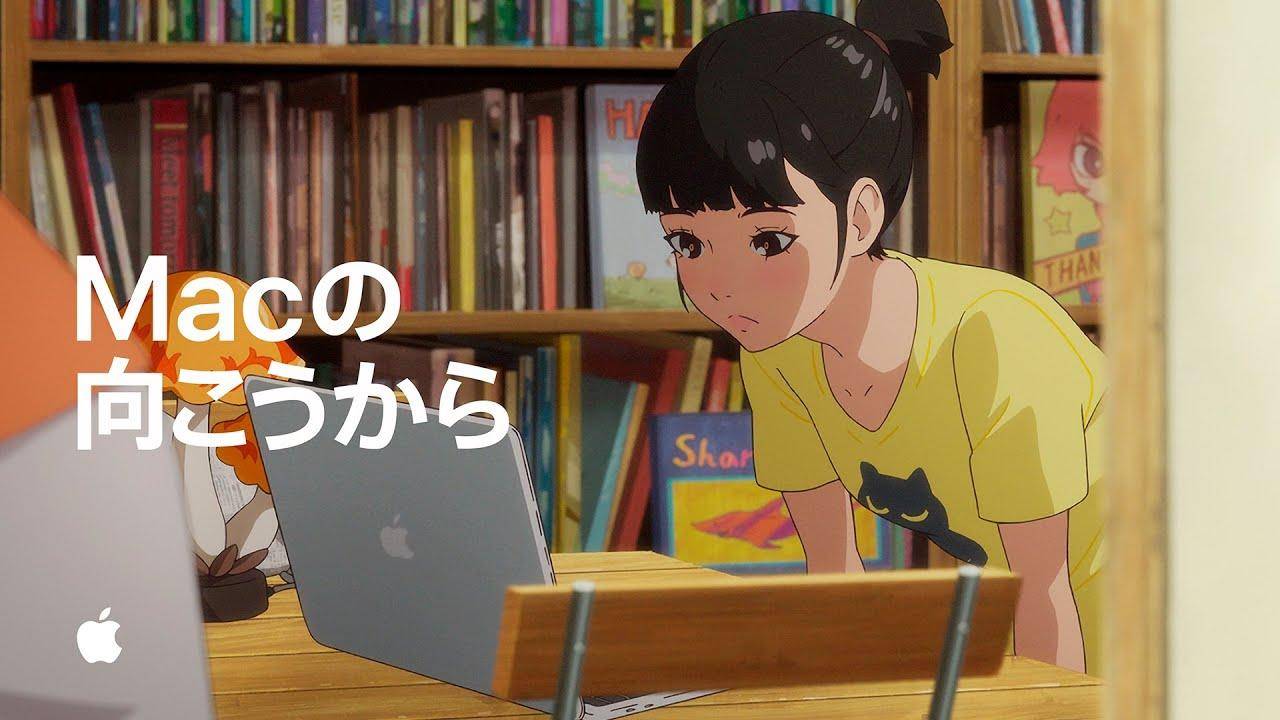 Apple Japan lanza video de anime con computadoras Mac