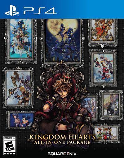 portada exclusiva kingdom hearts all-in-one