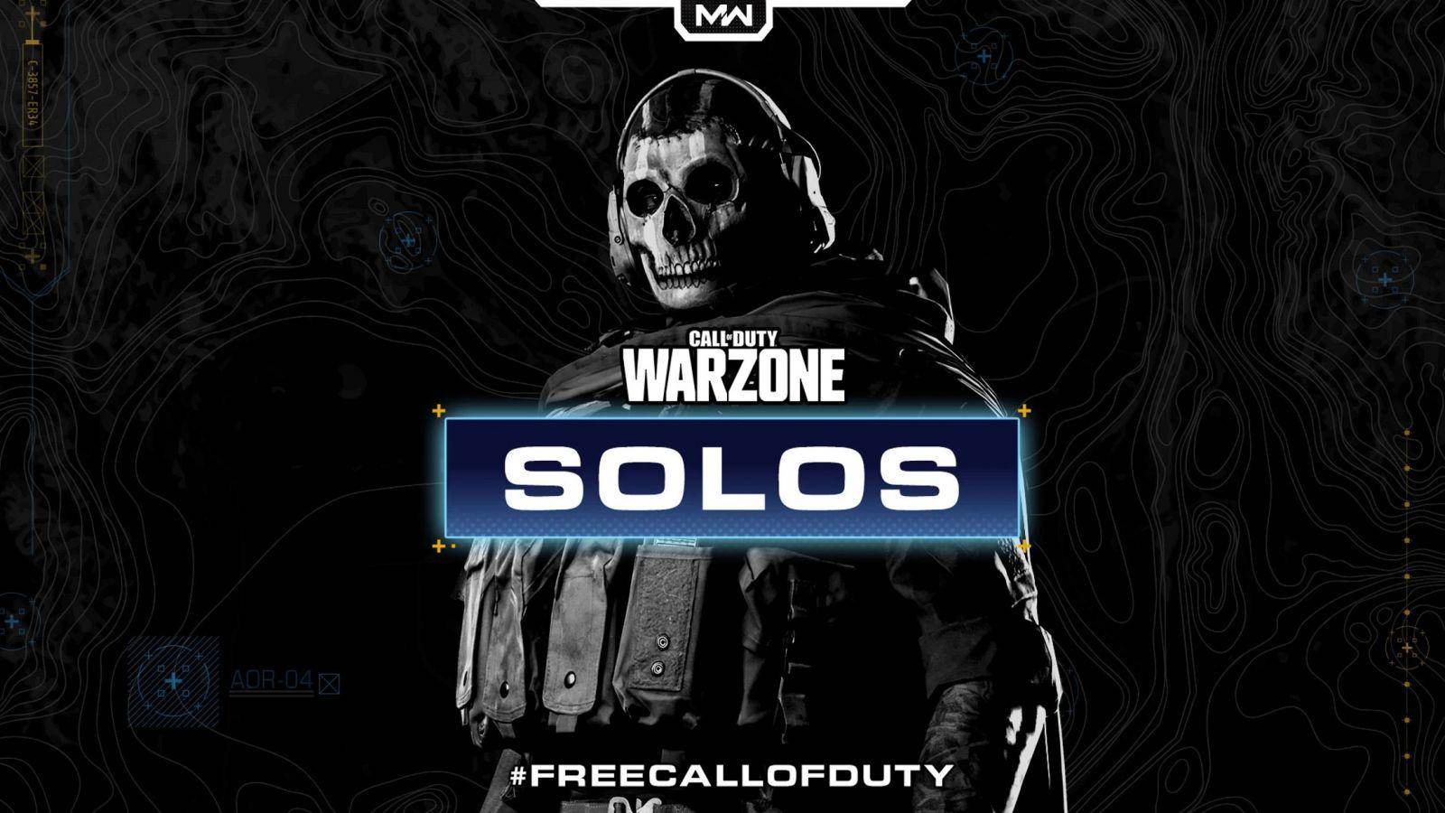 Activision presenta el modo solo para Warzone