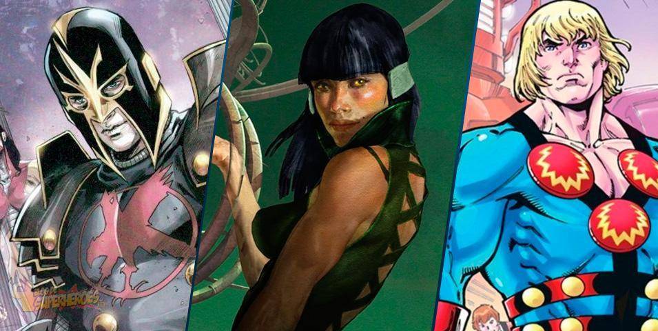 Eternals presentará un triángulo amoroso entre Black Knight, Sersi e Ikaris