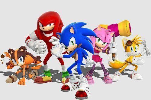 Sonic, Knucles y amigos