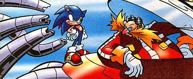 Sonic vs Robotnik (Knuckles)