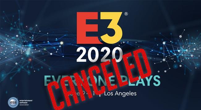 e3 2020 cancelada