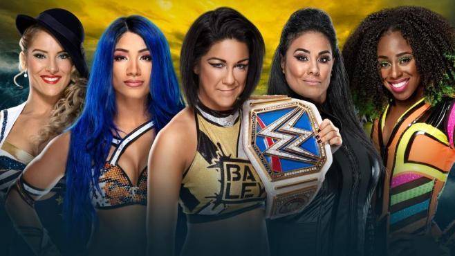 Wrestlemania 36: 5th fatal way women's Resultados de búsqueda Resultados de la Web Fatal 5-Way SmackDown Women's Title