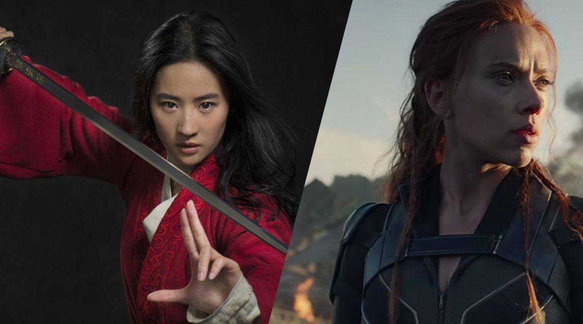 black Widow, Mulan, Disney