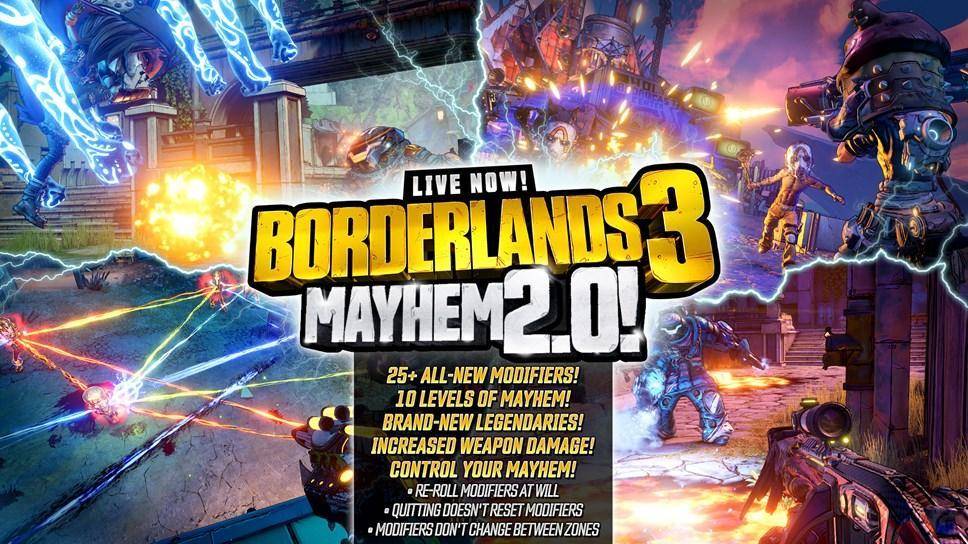 Borderlands 3: Mejoras tras finalizar el juego y eventos de temporada ¡Ya disponibles!