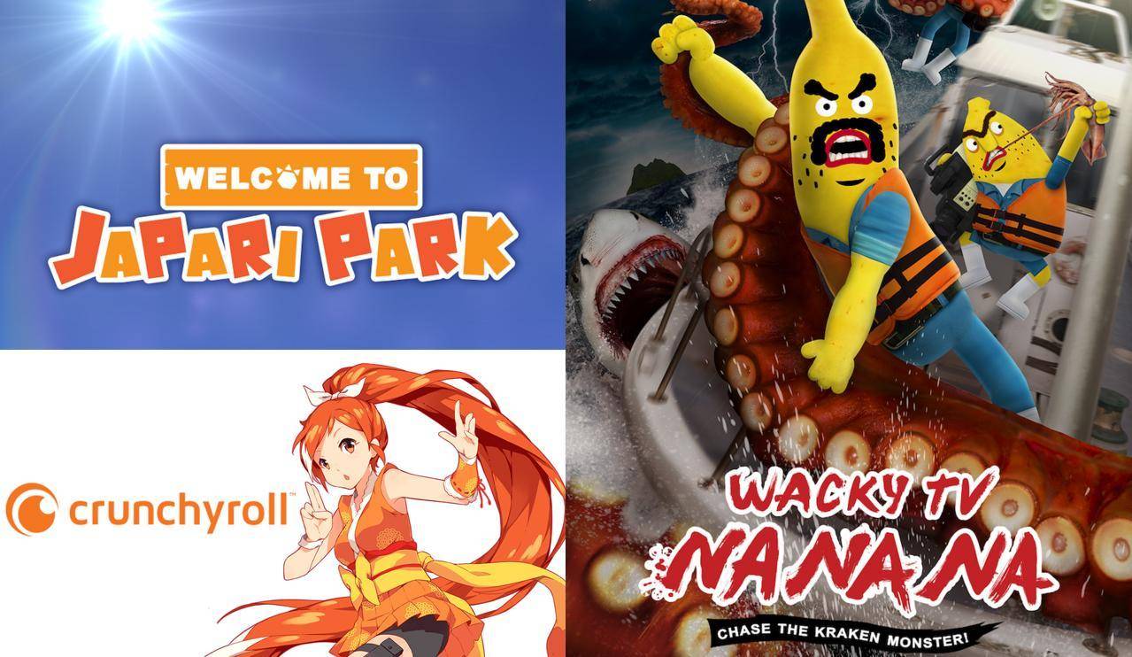 Crunchyroll agrega Welcome to the JAPARI PARK y Wacky TV Nanana Chase the Kraken Monster!